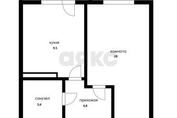 Фото №4: 1-комнатная квартира 38 м² - Краснодар, мкр. Московский, ул. имени Николая Семеновича Котлярова, 17