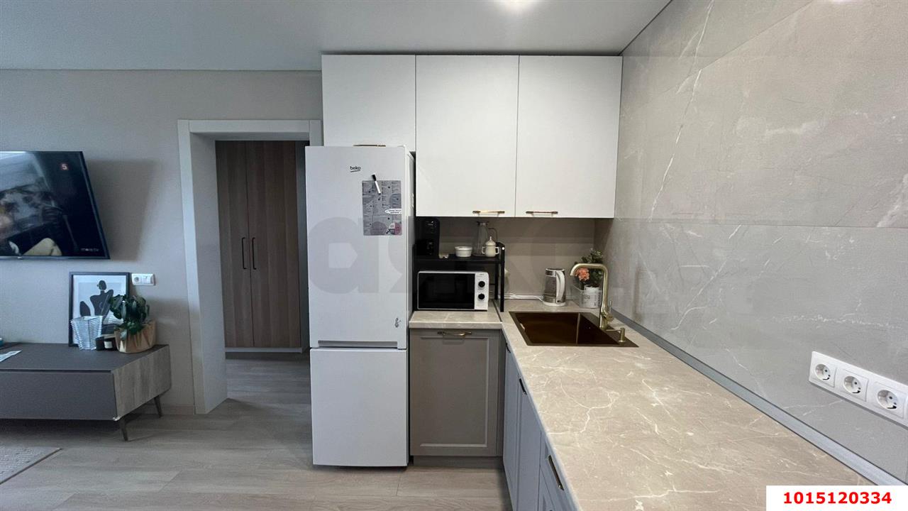 Фото №3: 1-комнатная квартира 38 м² - Краснодар, Восточно-Кругликовский