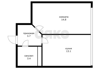 Фото №1: 1-комнатная квартира 35 м² - Краснодар, мкр. квартал Самолёт, ул. Дмитрия Есаулко