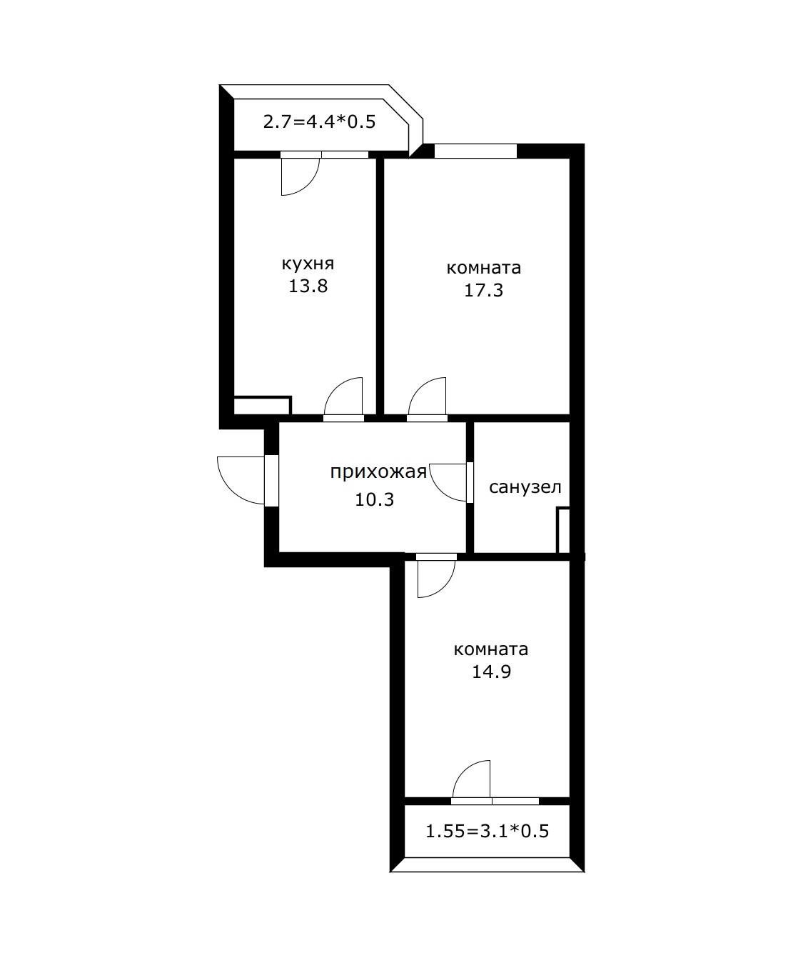 Фото №20: 2-комнатная квартира 64 м² - Краснодар, Прикубанский внутригородской округ, Панорама, мкр. ЖК Севастопольский
