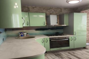 Фото №2: 1-комнатная квартира 38 м² - Краснодар, мкр. Завод Радиоизмерительных Приборов, ул. имени Сергея Есенина, 98