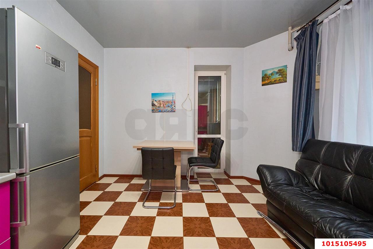 Фото №5: 1-комнатная квартира <span class="whitespace-nowrap">58 м²</span>, <span class="whitespace-nowrap">1/9 эт.</span> - Краснодар, Прикубанский внутригородской округ, мкр. Восточно-Кругликовский, ул. Черкасская, 117