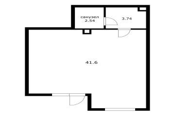 Фото №5: Коммерция 41 м² - Краснодар, мкр. жилой комплекс Новые Сезоны, ул. Скандинавская, 1к13