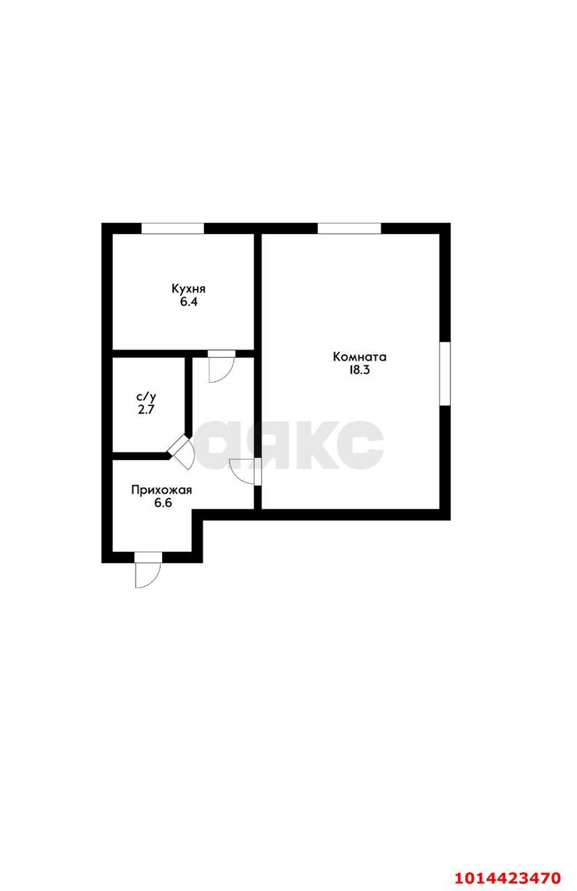 Фото №19: 1-комнатная квартира 34 м² - Российский, Прикубанский внутригородской округ, ул. Ратной Славы, 7