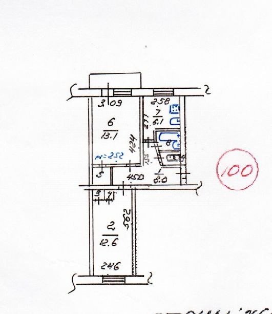Фото №10: 2-комнатная квартира 45 м² - Мариуполь, 7-й, ул. Новороссийская, 22