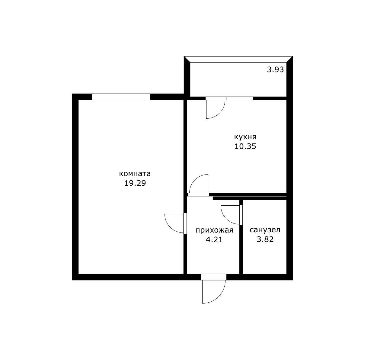 Фото №13: 1-комнатная квартира 41 м² - Краснодар, Карасунский внутригородской округ, мкр. Гидростроителей, ул. Парусная, 20