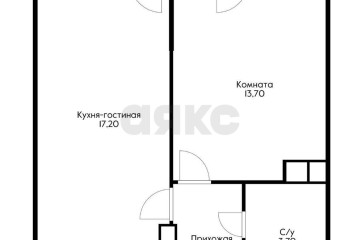 Фото №5: 1-комнатная квартира 41 м² - Краснодар, мкр. 9-й километр, ул. Ярославская, 115