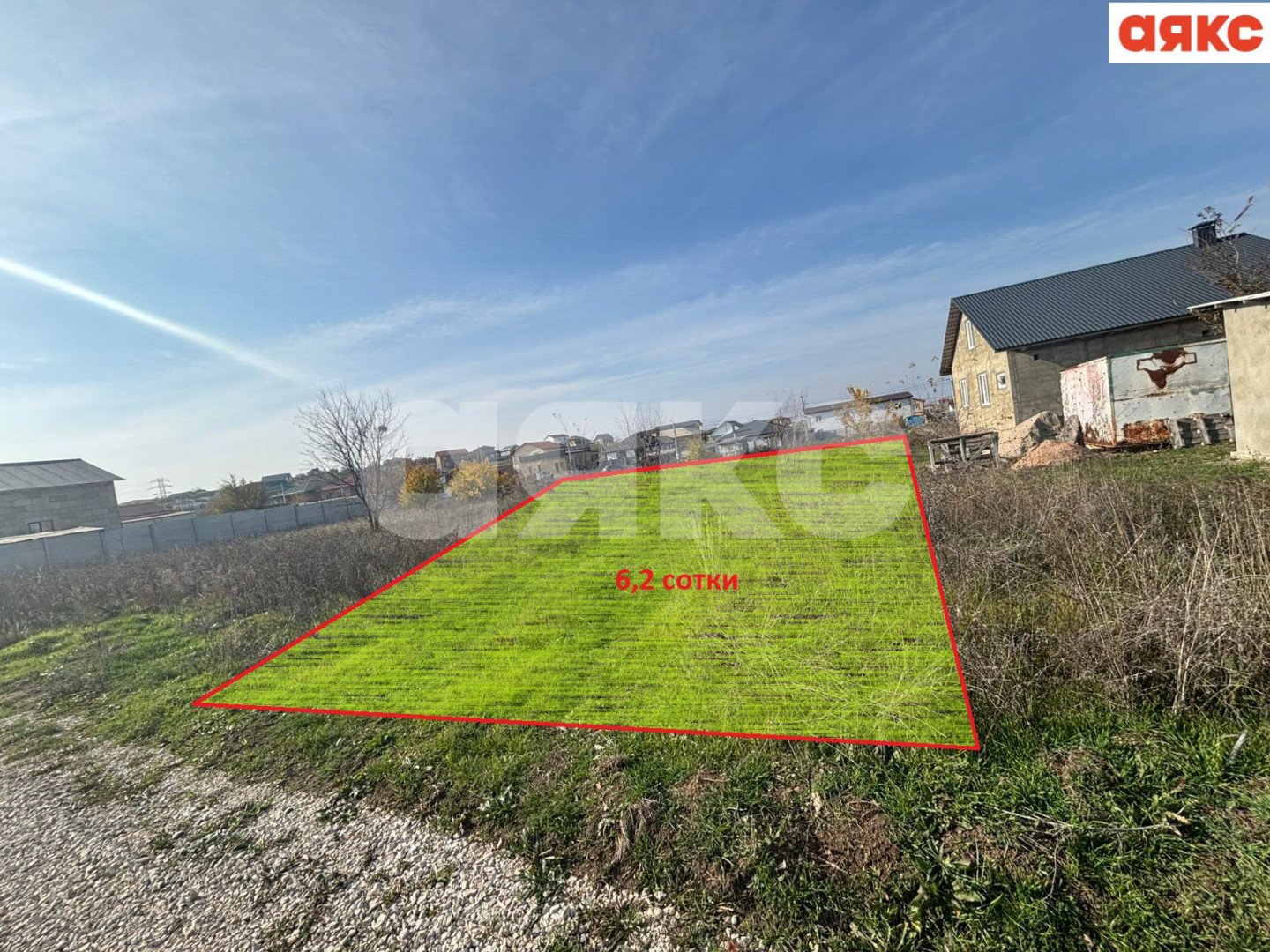 Фото №2: Земельный участок под ИЖС 6.2 сот. - Мирное, ул. Давида Гордона