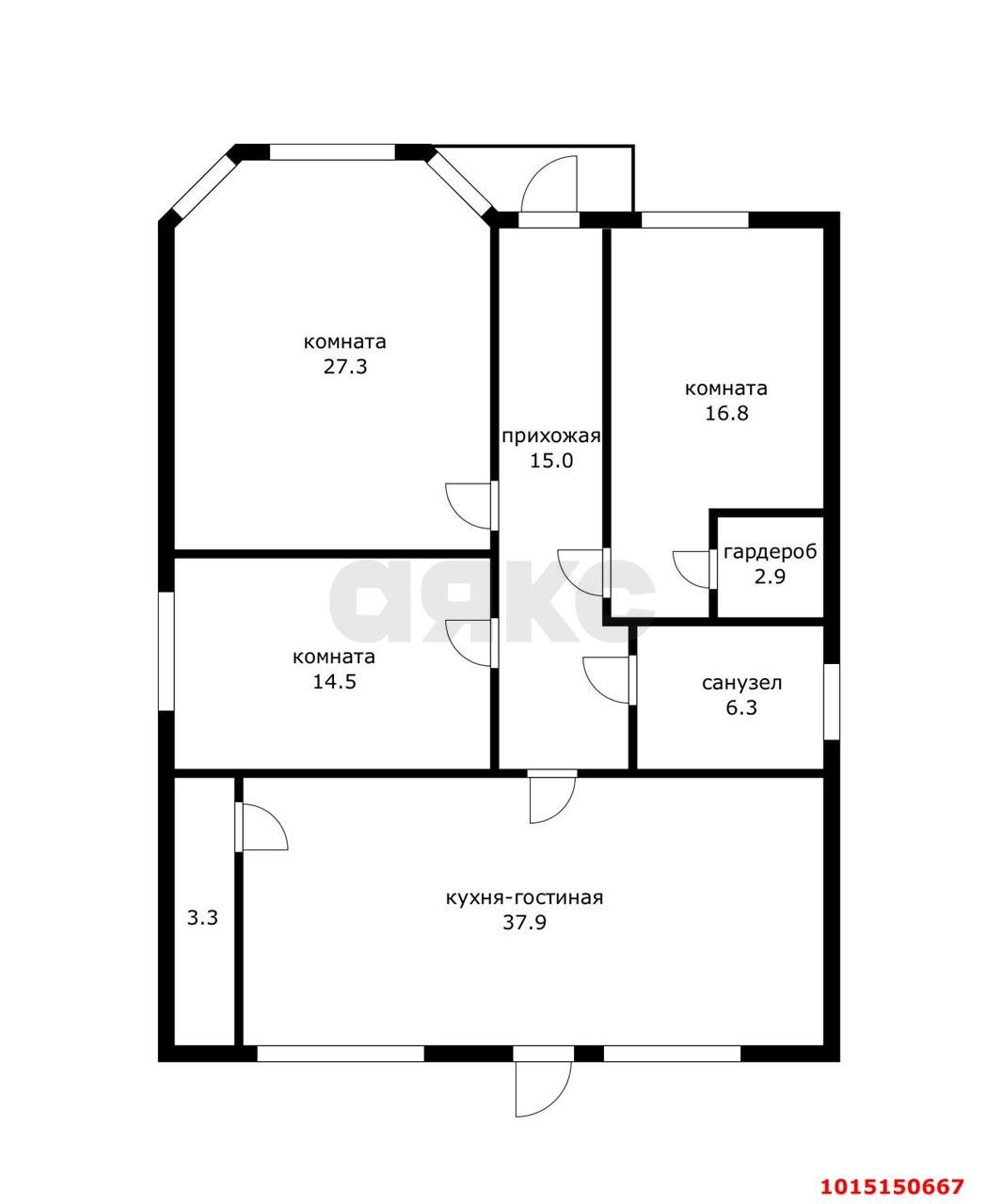 Фото №8: Дом 124 м² + 4.5 сот. - Яблоновский, ул. Российская, 20