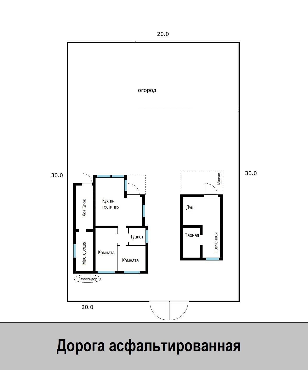 Фото №21: Дом 60 м² + 6 сот. - Сад Кубани, мкр. Прикубанский внутригородской округ, ул. Западная, 54