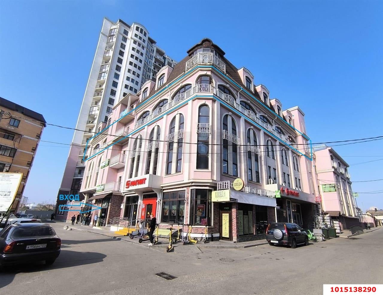 Фото №4: Офисное помещение 730 м² - Краснодар, жилой комплекс Версаль, ул. Черниговская, 1