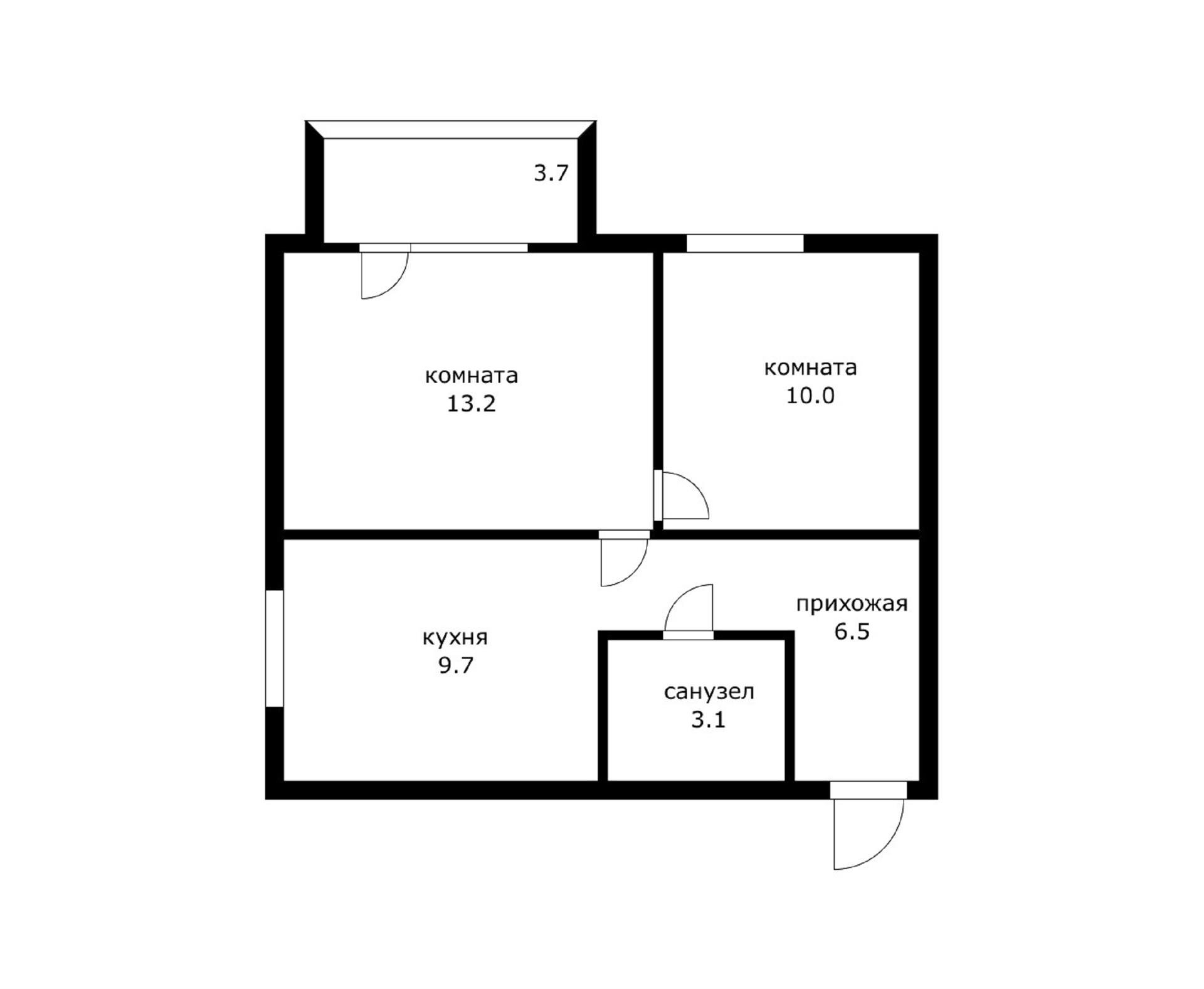 Фото №17: 2-комнатная квартира 51 м² - Краснодар, Северный, мкр. Прикубанский внутригородской округ, ул. Академика Губкина, 26