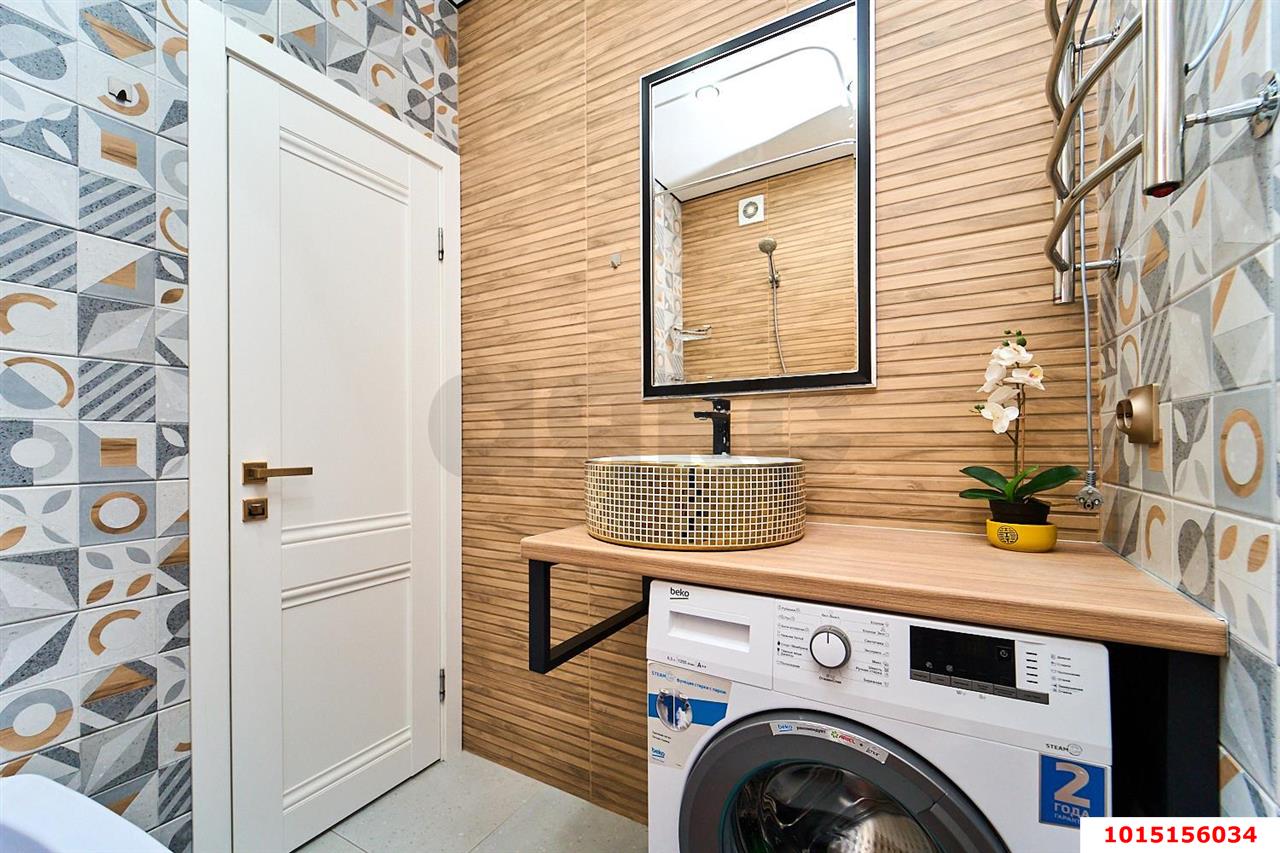 Фото №11: 1-комнатная квартира 30 м² - Краснодар, Славянский, ул. Заполярная, 39к6