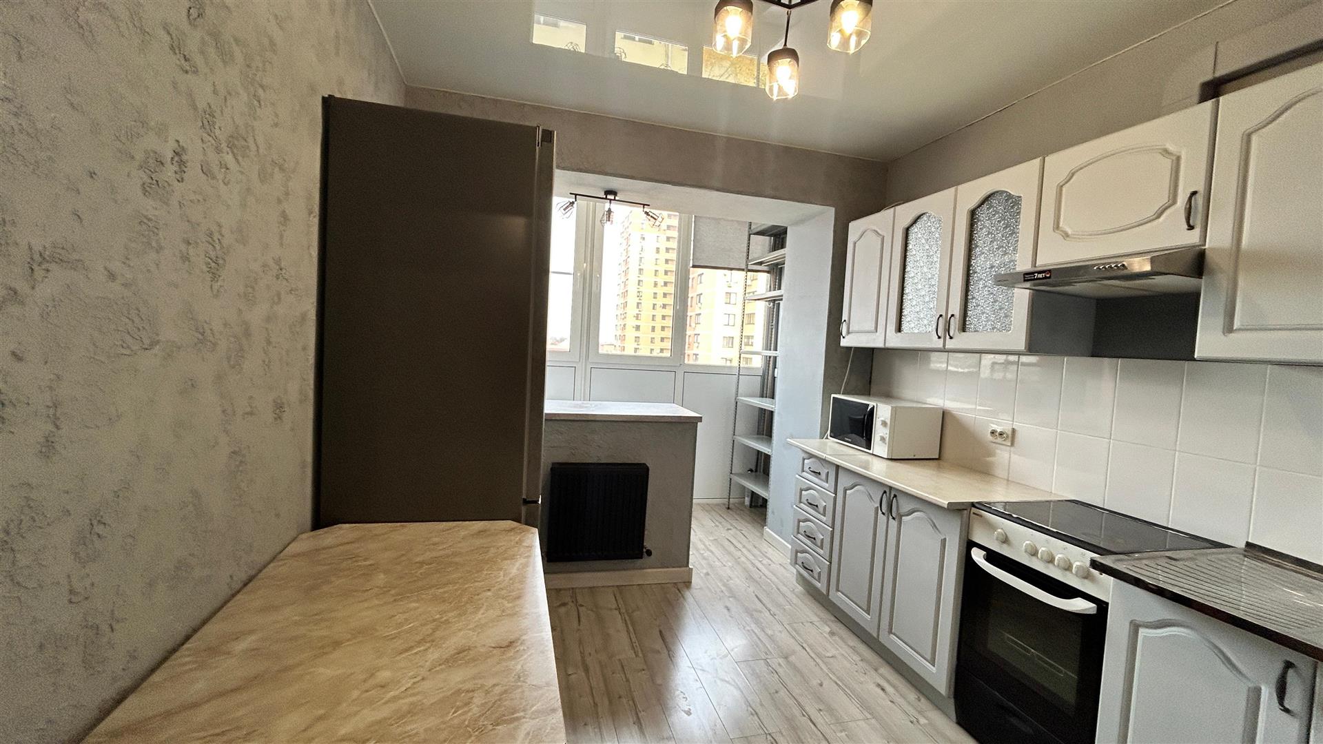 Фото №2: 1-комнатная квартира 34 м² - Краснодар, Прикубанский внутригородской округ, Калинино, мкр. Завод Радиоизмерительных Приборов, пер. Гаражный, 12/3к1