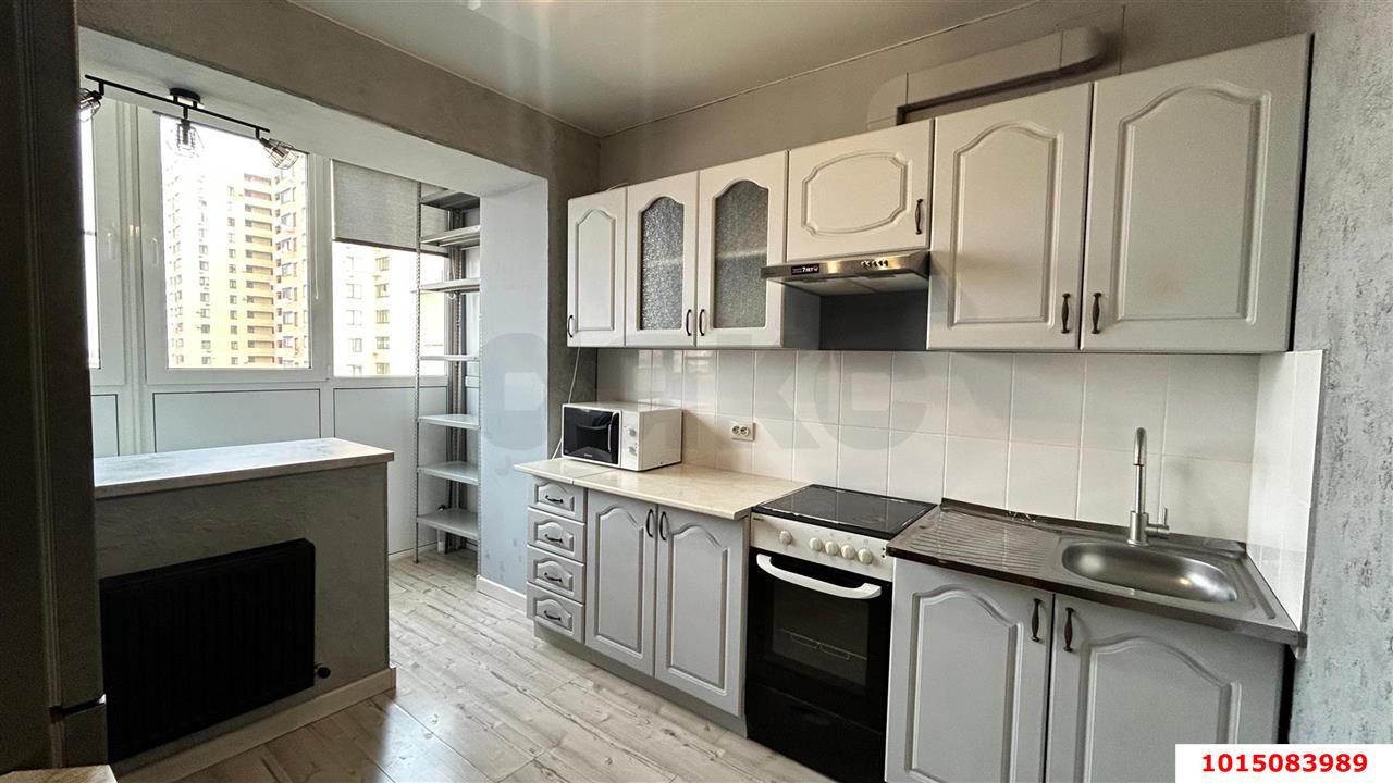 Фото №2: 1-комнатная квартира 34 м² - Краснодар, Завод Радиоизмерительных Приборов, пер. Гаражный, 12/3к1