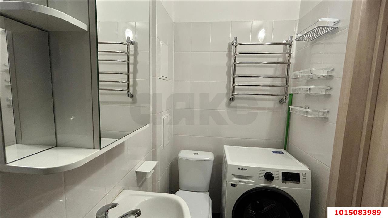 Фото №8: 1-комнатная квартира 34 м² - Краснодар, Завод Радиоизмерительных Приборов, пер. Гаражный, 12/3к1