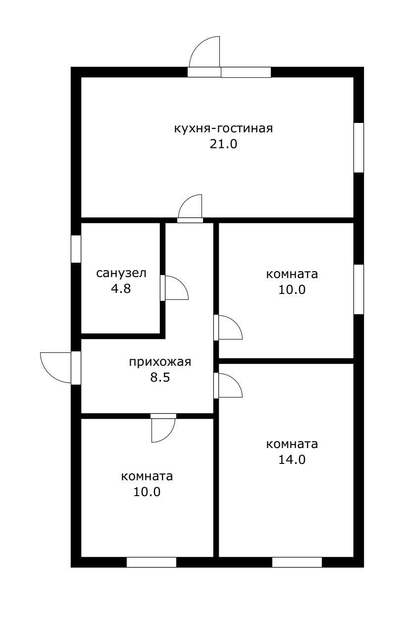 Фото №6: Дом 71 м² + 3 сот. - Краснодар, Прикубанский внутригородской округ, мкр. КП Крепость, ул. Пшехская, 18/9