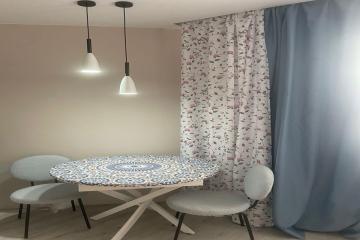 Фото №5: 1-комнатная квартира 42 м² - Краснодар, мкр. жилой комплекс Жемчужина, ул. имени Ф.И. Шаляпина, 30/1