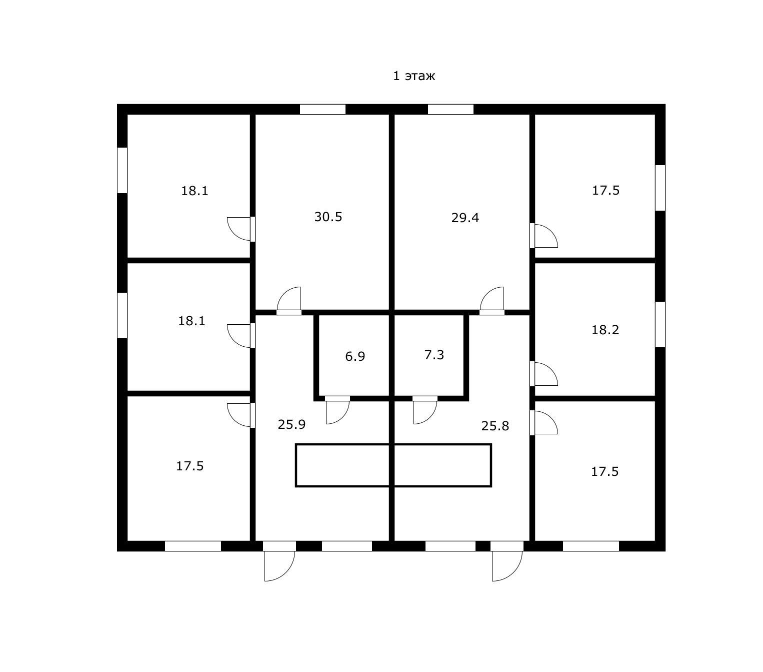 Фото №3: Дом 1000 м² + 10 сот. - Знаменский, мкр. Карасунский внутригородской округ, ул. Центровая, 29