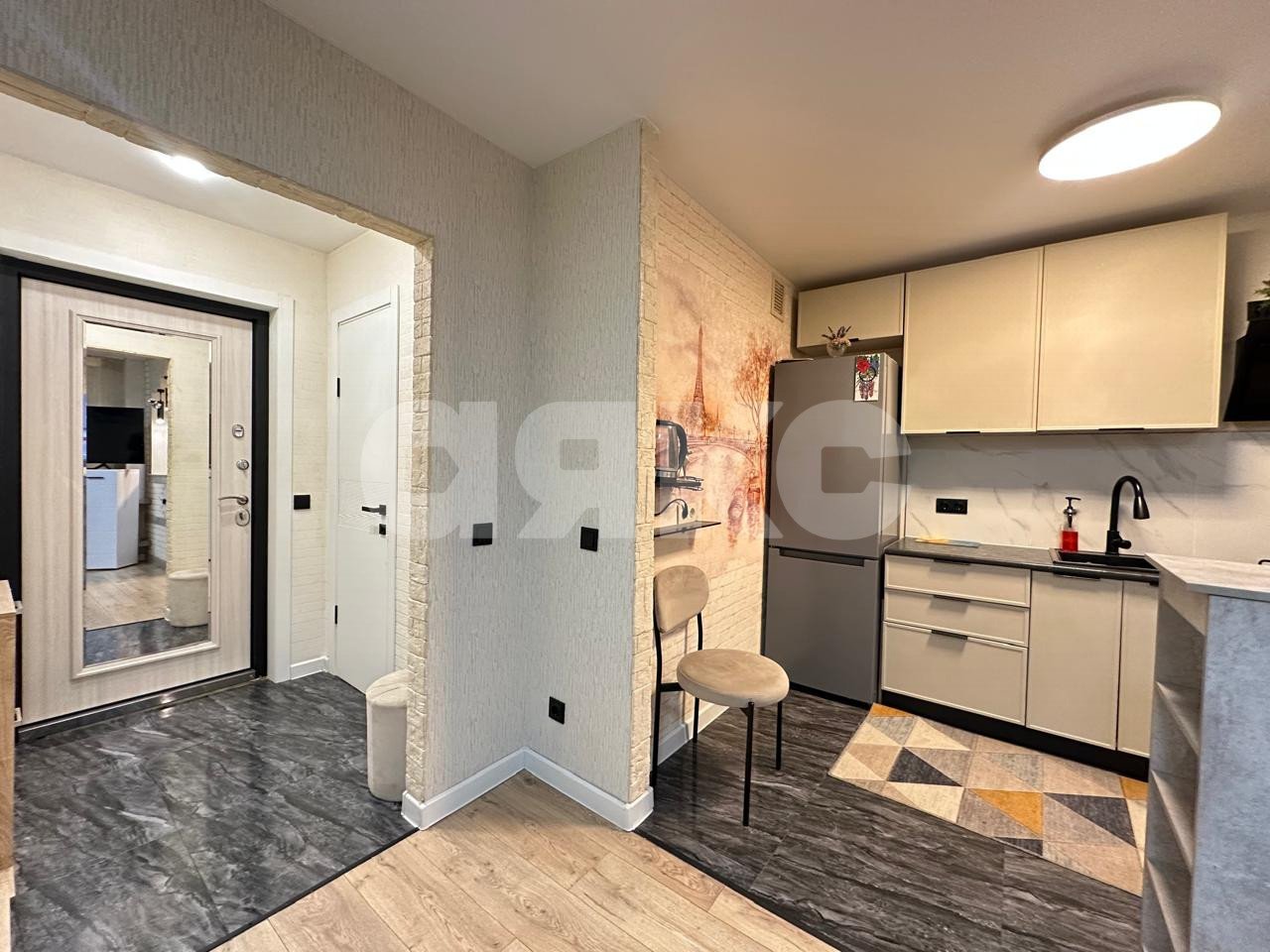 Фото №4: 1-комнатная квартира 32 м² - Тула, Привокзальный территориальный округ, ул. Серебровская, 36