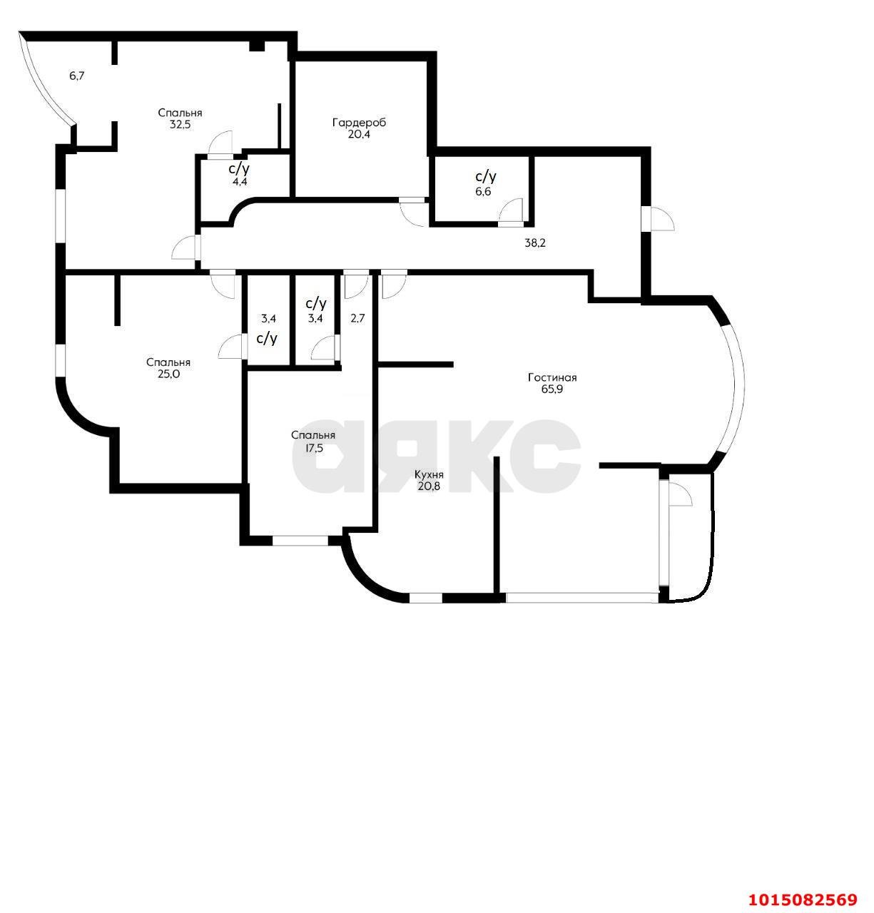 Фото №17: 5+-комнатная квартира 250 м² - Краснодар, 9-й километр, ул. Циолковского, 9