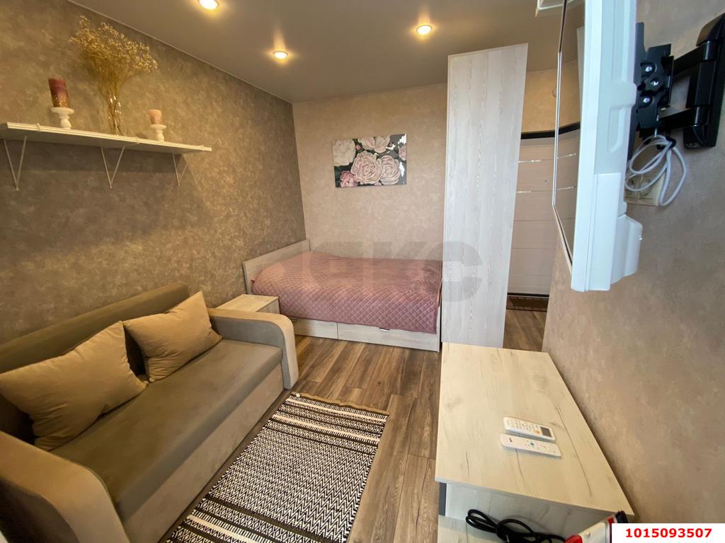 Фото №2: 1-комнатная квартира 24 м² - Краснодар, Камвольно-суконный Комбинат, ул. Магистральная, 11к3