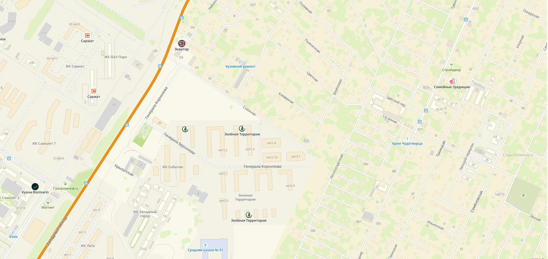 Фото №6: Коммерция 48 м² - Краснодар, мкр. Прикубанский внутригородской округ, ул. имени Генерала Корнилова, 24