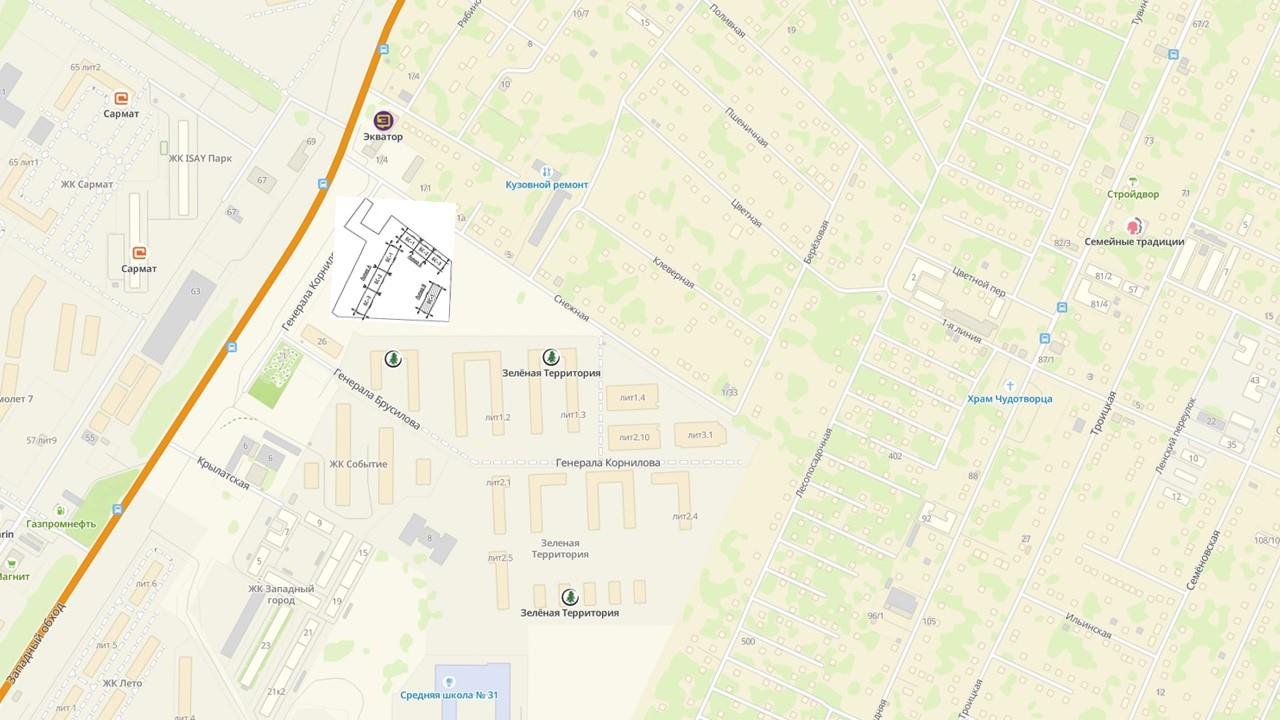 Фото №5: Коммерция 48 м² - Краснодар, мкр. Прикубанский внутригородской округ, ул. имени Генерала Корнилова, 24