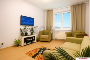 Фото №1: 1-комнатная квартира 40 м² - Краснодар, мкр. Краевая Клиническая Больница, ул. Домбайская, 6/2