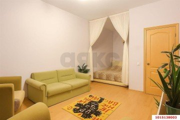 Фото №2: 1-комнатная квартира 40 м² - Краснодар, мкр. Краевая Клиническая Больница, ул. Домбайская, 6/2