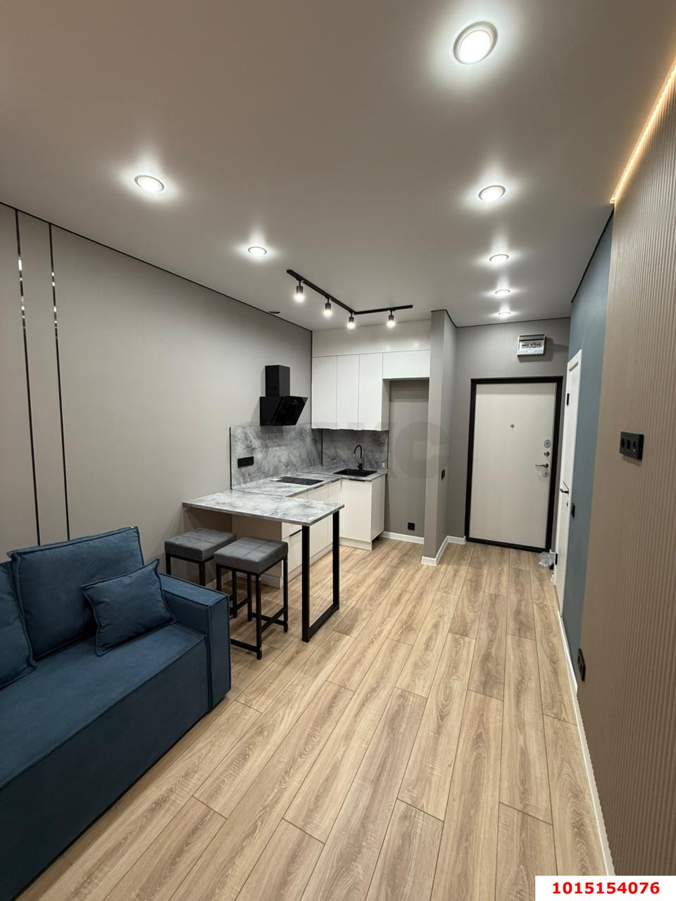 Фото №4: 1-комнатная квартира 25 м² - Краснодар, ЖК Хорошая Погода, ул. Кирилла Россинского, 3/2