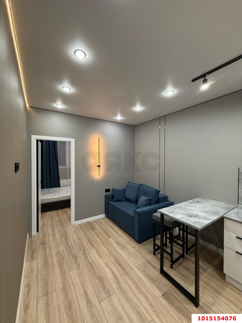 Фото №3: 1-комнатная квартира 25 м² - Краснодар, ЖК Хорошая Погода, ул. Кирилла Россинского, 3/2