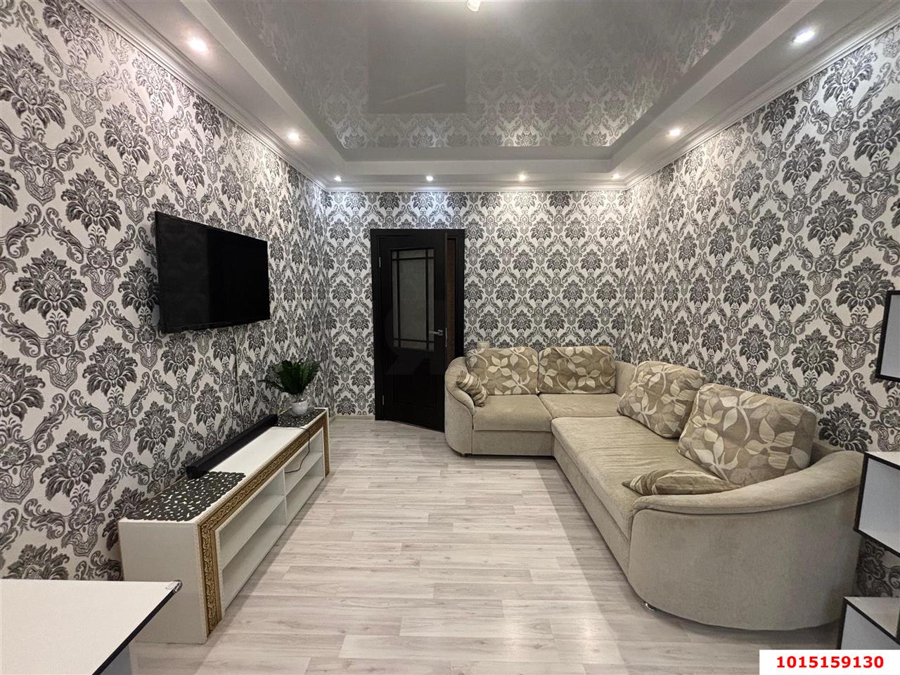 Фото №2: 1-комнатная квартира 46 м² - Краснодар, жилой комплекс Солнечный Парк, ул. имени Симиренко, 37к1