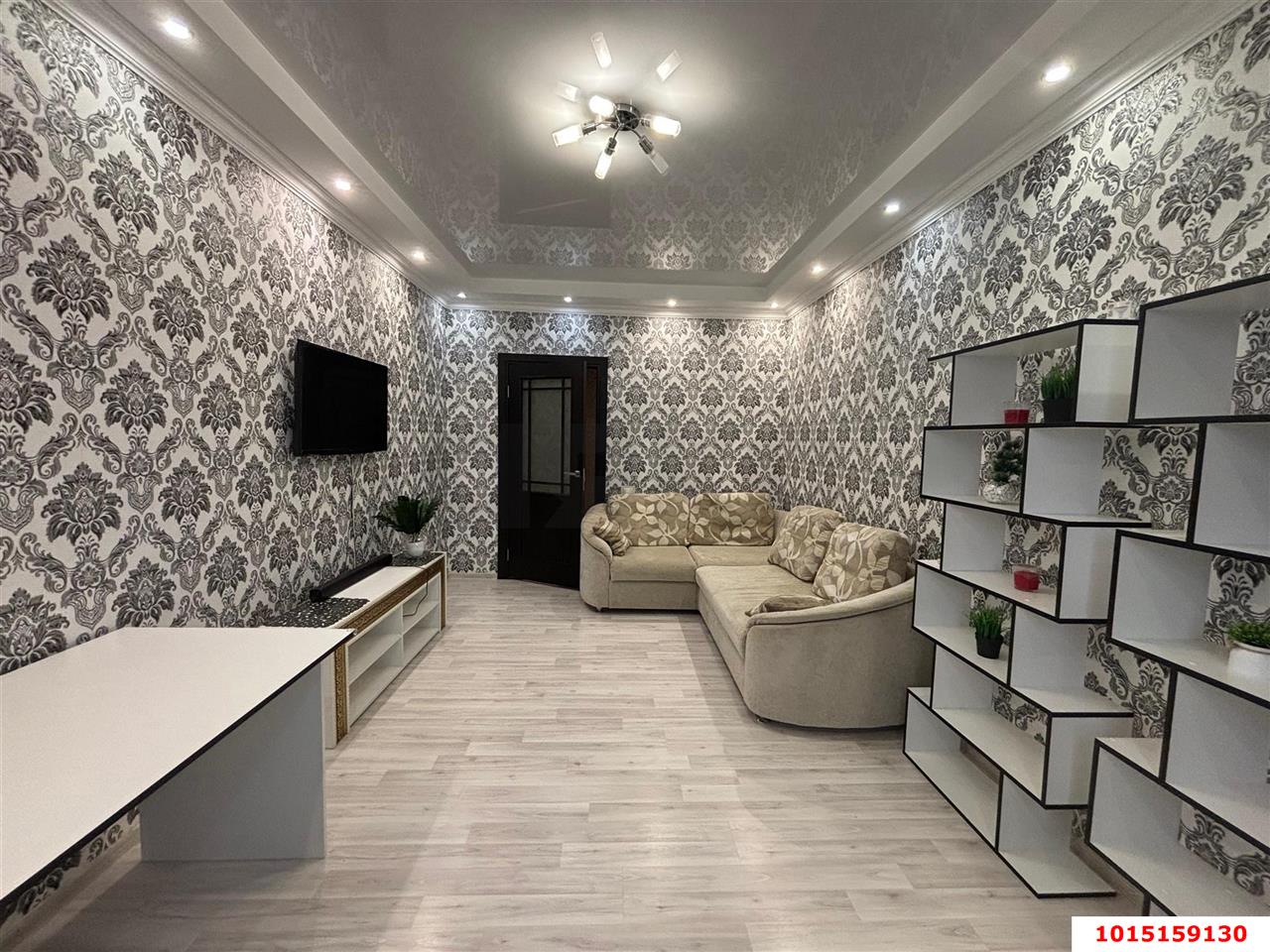 Фото №3: 1-комнатная квартира 46 м² - Краснодар, жилой комплекс Солнечный Парк, ул. имени Симиренко, 37к1