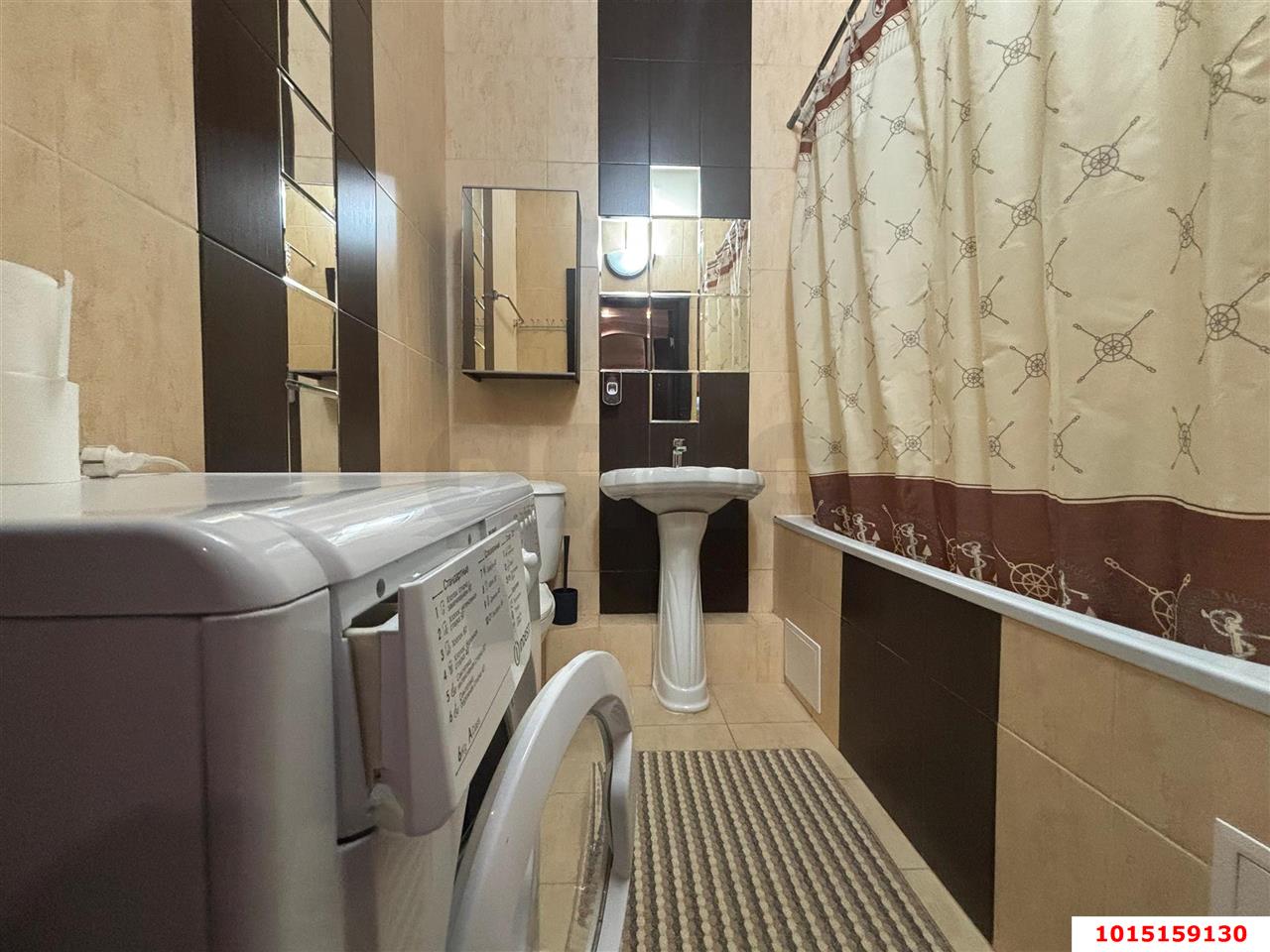 Фото №11: 1-комнатная квартира 46 м² - Краснодар, жилой комплекс Солнечный Парк, ул. имени Симиренко, 37к1