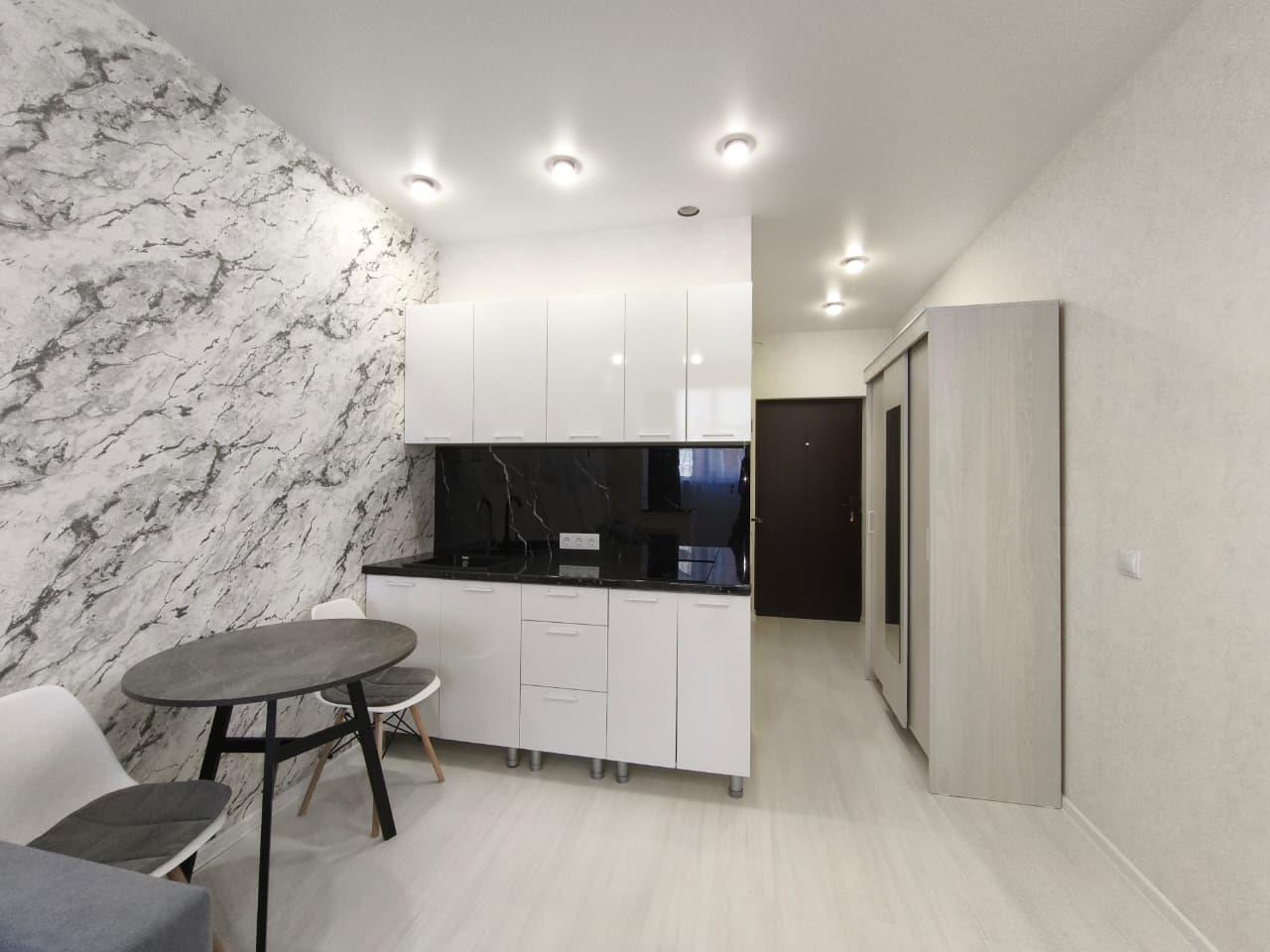 Фото №4: Студия 22 м² - Краснодар, Прикубанский внутригородской округ, Калинино, Завод Радиоизмерительных Приборов, мкр. ЖК Акварели-2, ул. Тепличная, 62/1к3