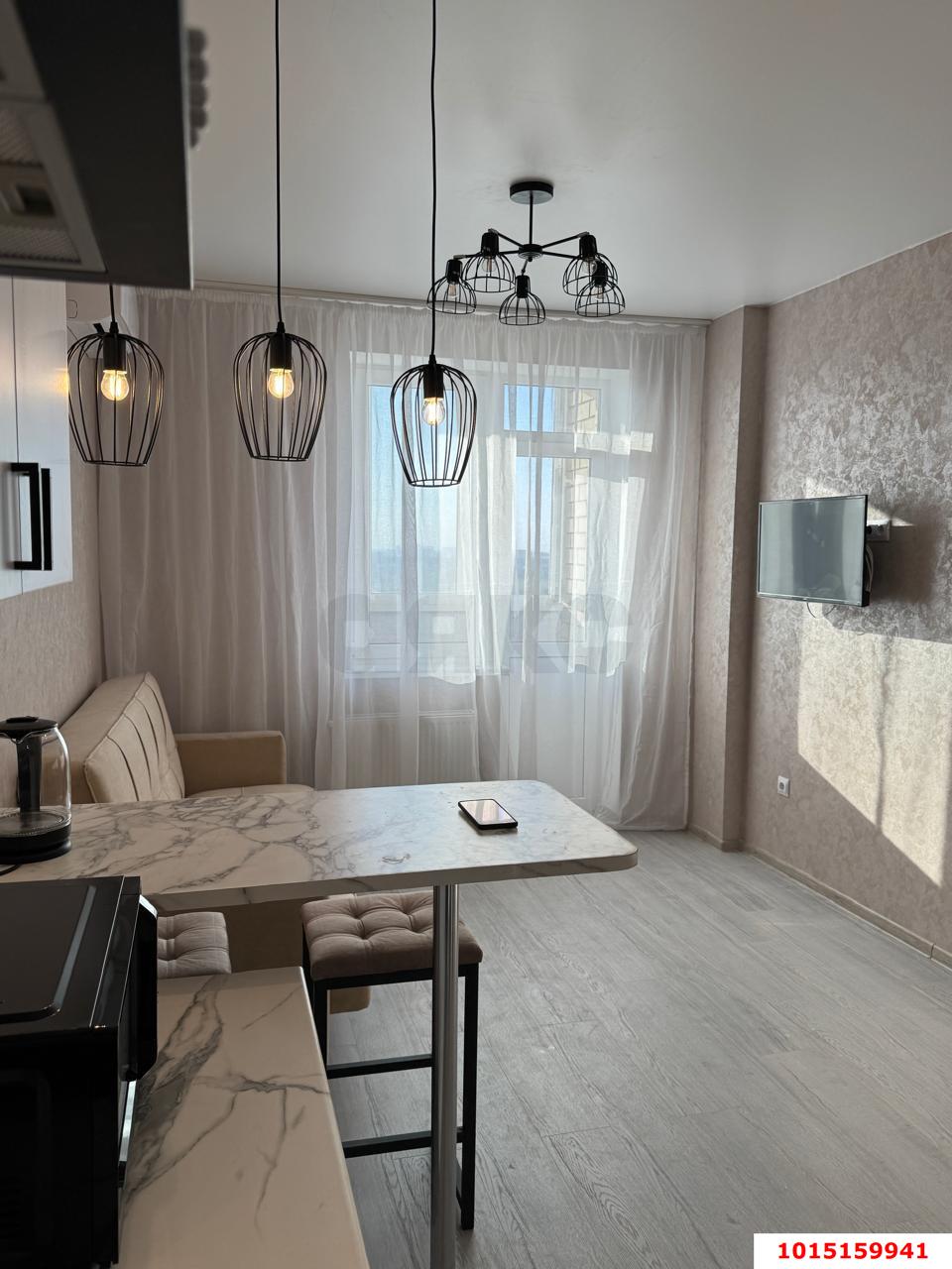 Фото №4: 1-комнатная квартира 40 м² - Краснодар, жилой комплекс Дыхание, ул. Лётчика Позднякова, 2