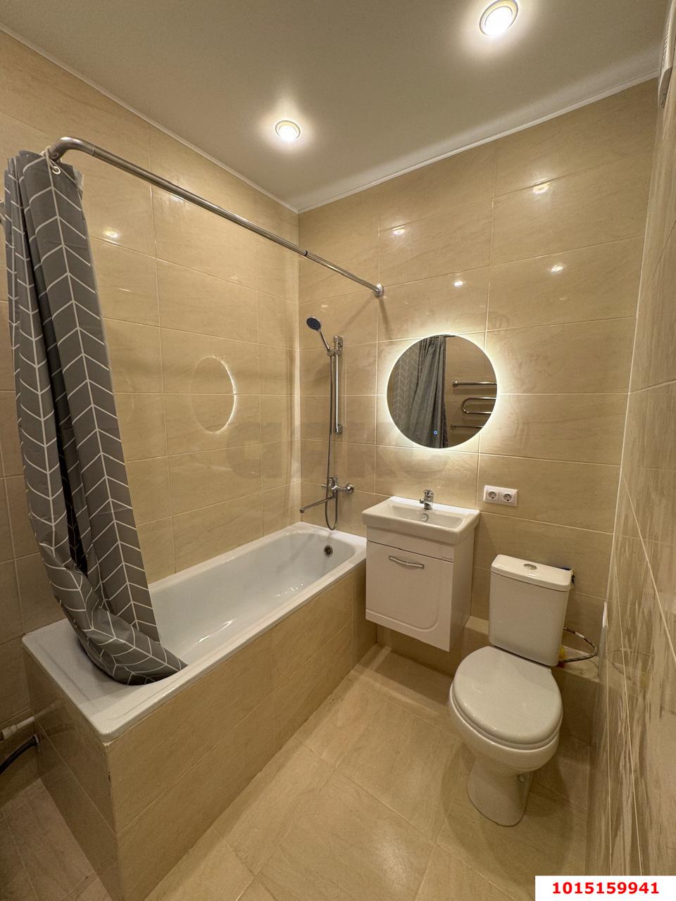 Фото №9: 1-комнатная квартира 40 м² - Краснодар, жилой комплекс Дыхание, ул. Лётчика Позднякова, 2