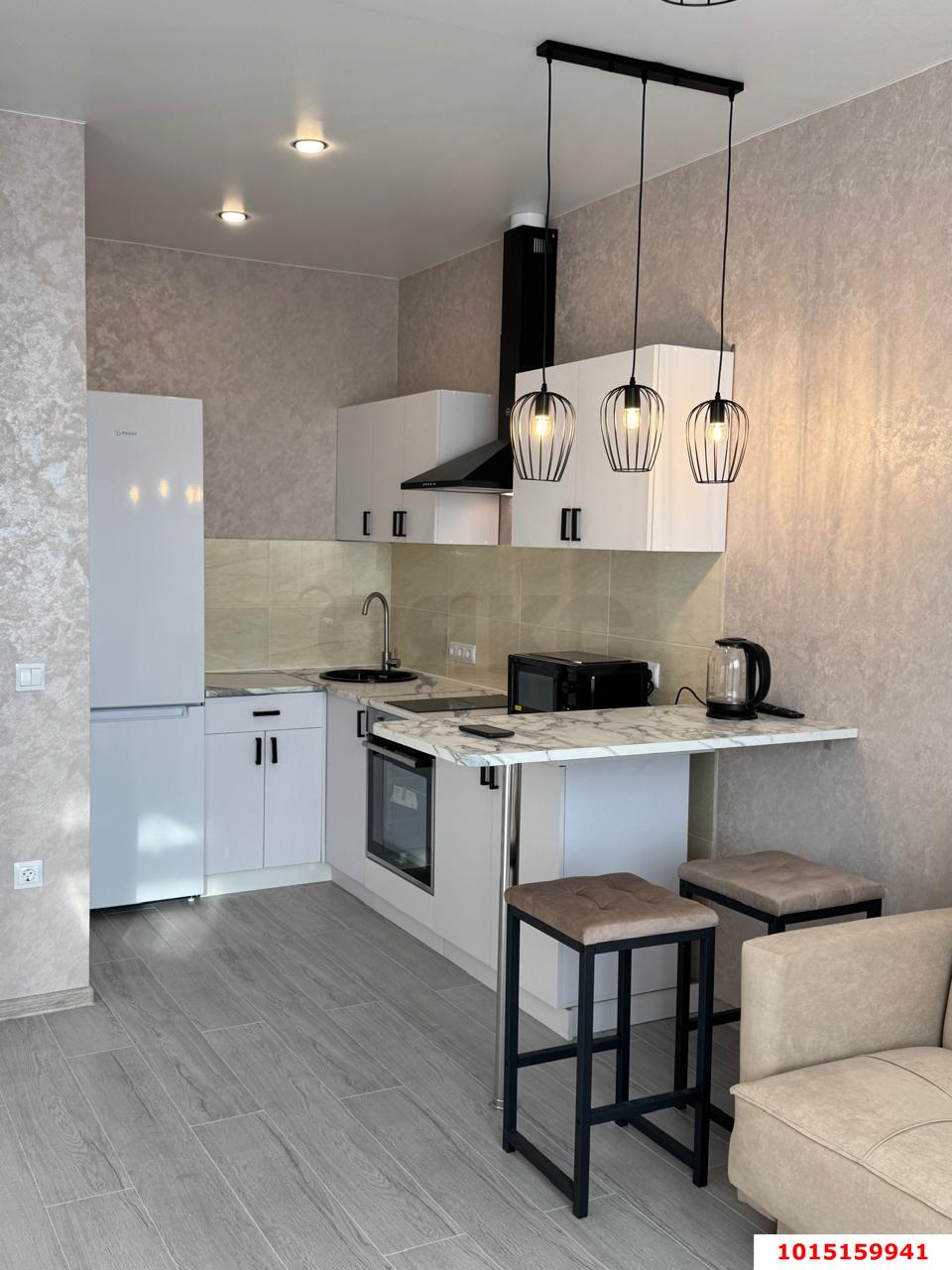 Фото №1: 1-комнатная квартира 40 м² - Краснодар, жилой комплекс Дыхание, ул. Лётчика Позднякова, 2