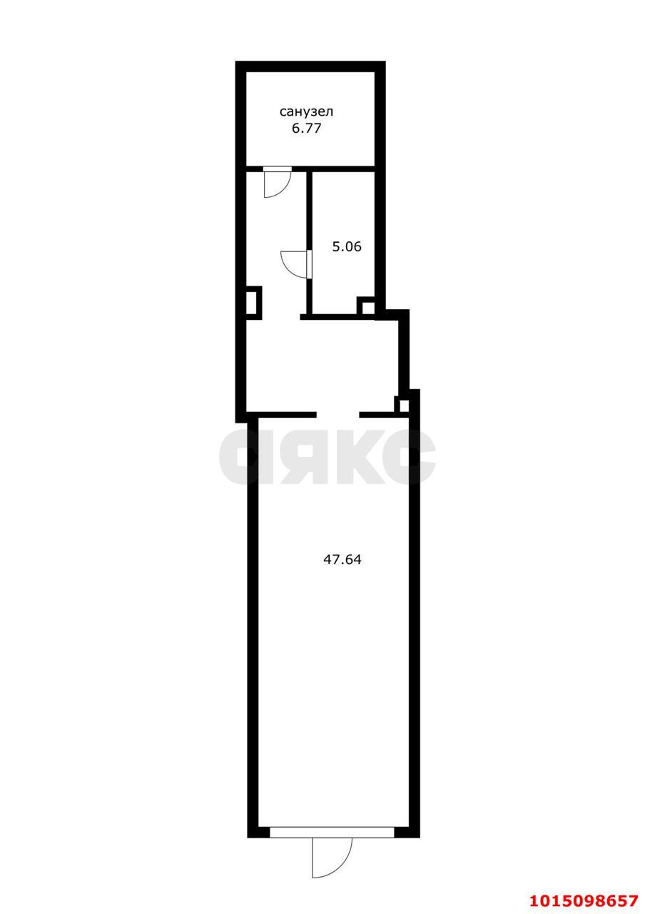 Фото №5: Торговое помещение 60 м² - Краснодар, Школьный, ул. Школьная, 1