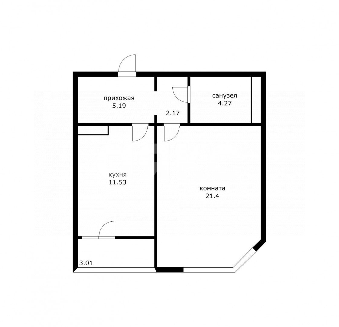 Фото №18: 1-комнатная квартира 44 м² - Долгопрудный, жилой комплекс В Долгопрудном, пр-кт Ракетостроителей, 3