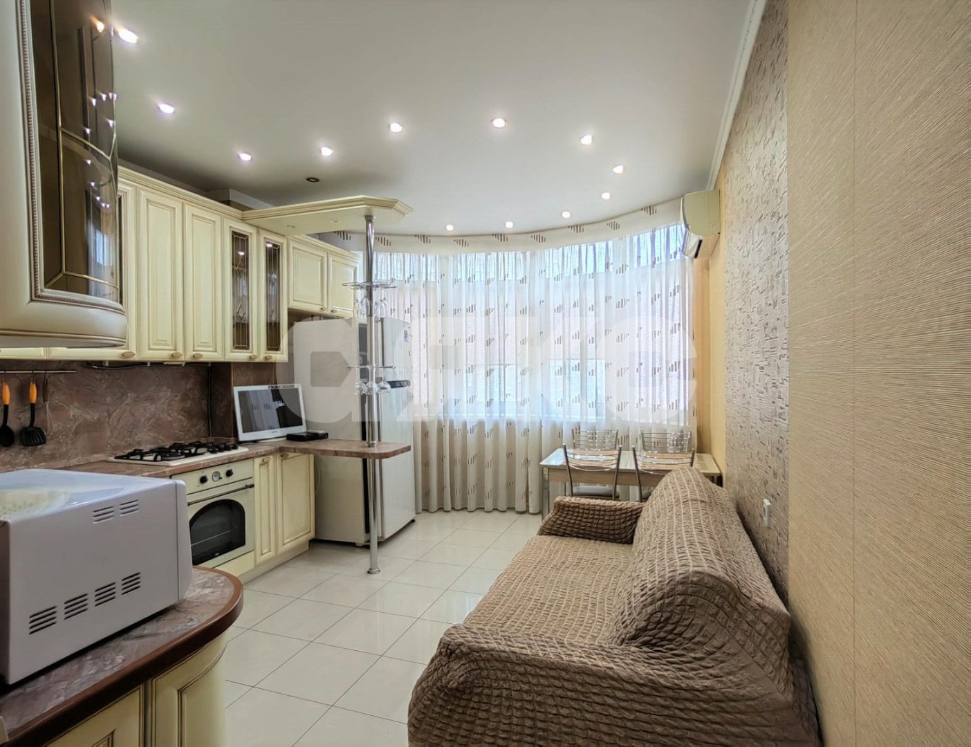 Фото №5: 1-комнатная квартира 48 м² - Анапа, Алексеевка, ул. Анапское шоссе, 1Г