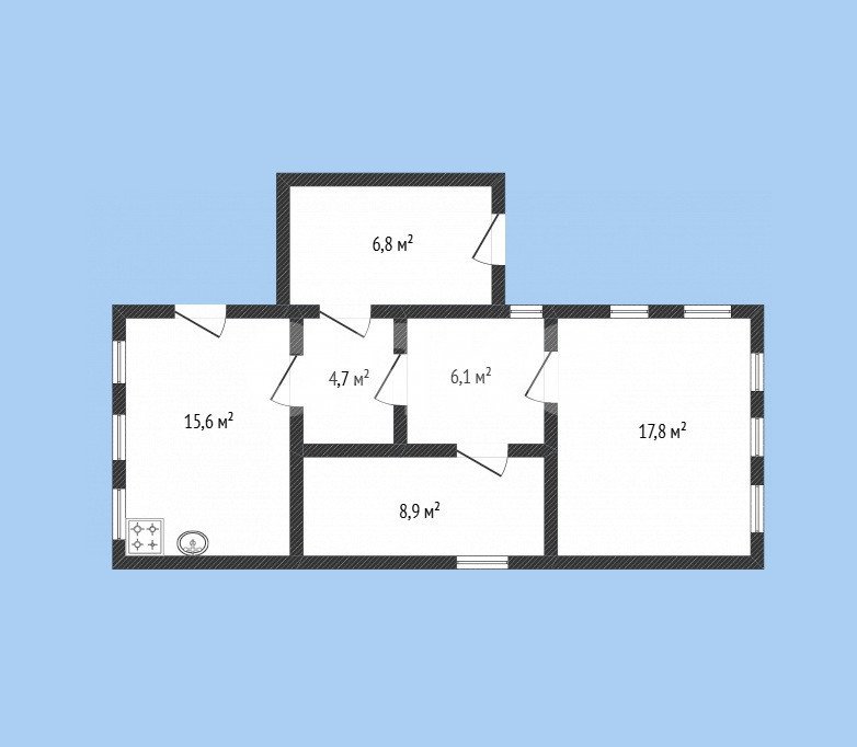 Фото №9: Дом 53 м² + 7 сот. - Станица Луганская, ул. Горького