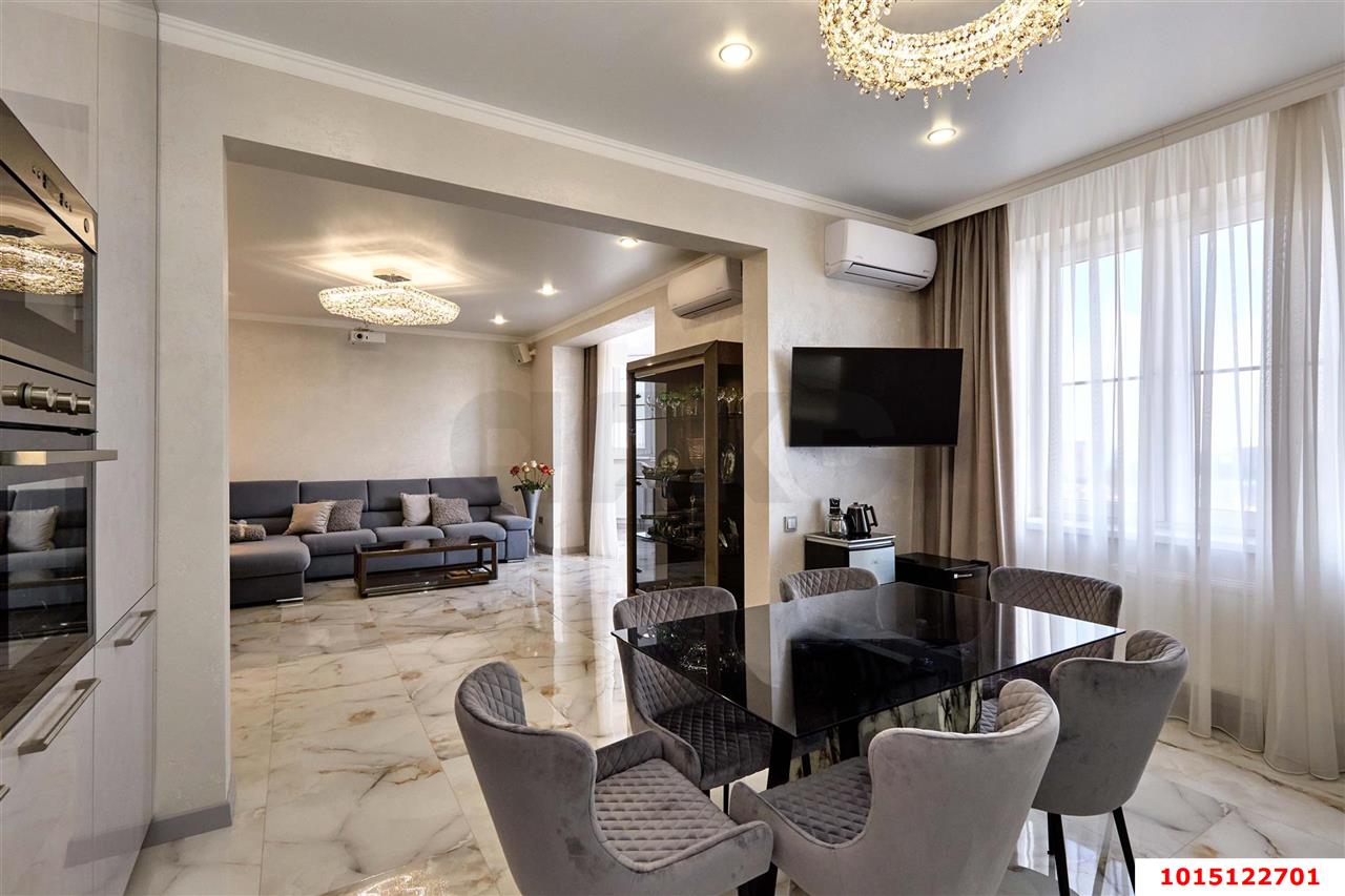 Фото №2: 3-комнатная квартира 111 м² - Краснодар, Центральный, ул. Березанская, 41