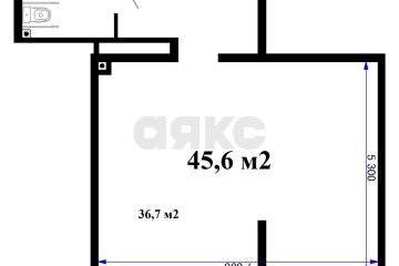 Фото №3: Торговое помещение 46 м² - Краснодар, мкр. жилой комплекс Дыхание, ул. Лётчика Позднякова, 2к13