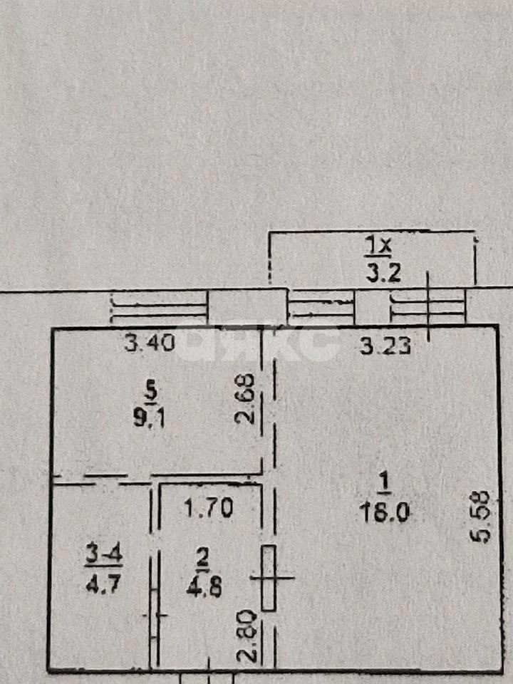 Фото №3: 1-комнатная квартира 37 м² - Ростов-на-Дону, Ворошиловский, пр-кт Михаила Нагибина, 27