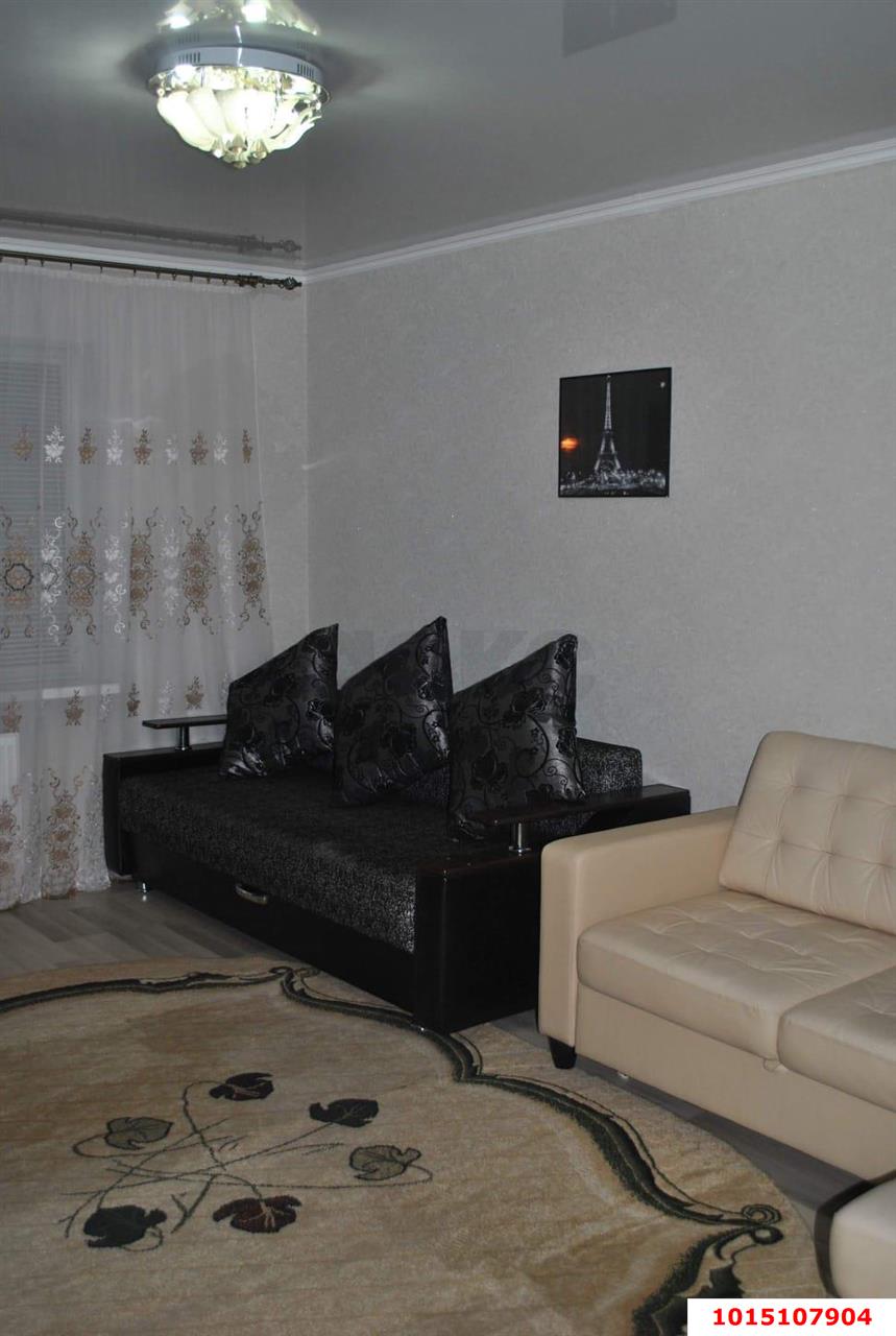 Фото №2: 1-комнатная квартира 35 м² - Краснодар, Камвольно-суконный Комбинат, ул. 1-я Заречная, 59