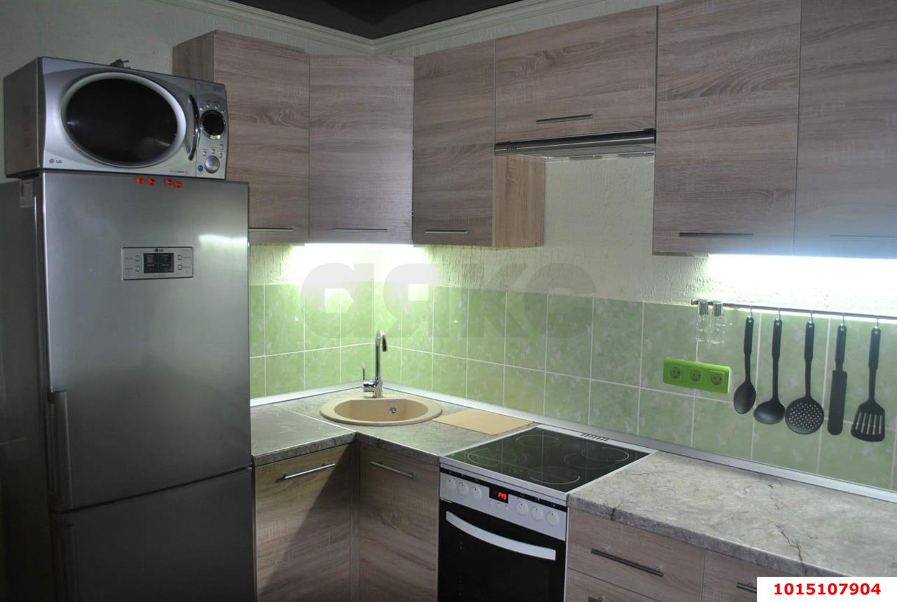 Фото №4: 1-комнатная квартира 35 м² - Краснодар, Камвольно-суконный Комбинат, ул. 1-я Заречная, 59