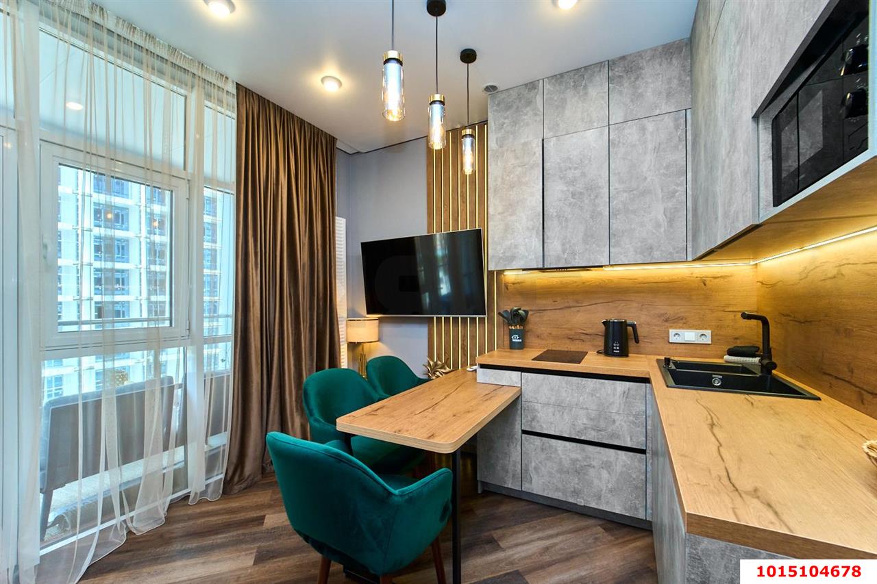 Фото №2: Студия 28 м² - Ольгинка, территория ГСК Сигнал, 3-й, территория ГСК Сигнал, мкр. 3-й, 21