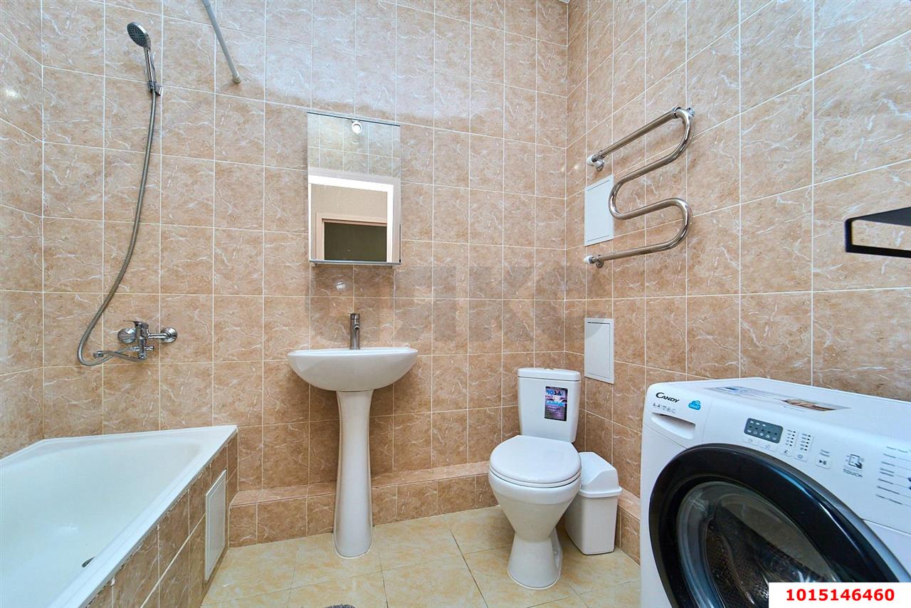 Фото №10: 1-комнатная квартира 35 м² - Краснодар, жилой комплекс Флотилия, ул. имени 40-летия Победы, 178к3